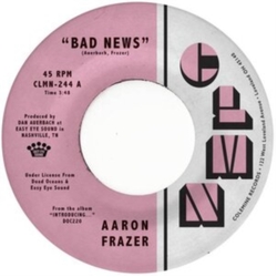 Aaron Frazer Bad News GREY MARBLED VINYL 7INCH