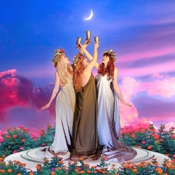Who Is She? Goddess Energy VIOLET VINYL LP + INSERT + MP3 DOWNLOAD CODE