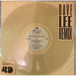 Saturday Night Band Come On Dance Dance TRANSLUCENT YELLOW VINYL 12INCH