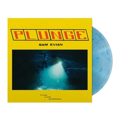 Sam Evian Plunge LIMITED TRANSLUCENT WATER BLUE VINYL LP
