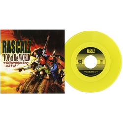 Rascalz Top Of The World LIMITED TRANSLUCENT YELLOW VINYL 7INCH