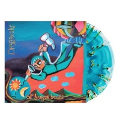 Ol' Burger Beats Daybreaks REISSUE GHOSTLY SEA BLUE WITH BLACK & GREEN SPLATTERED VINYL LP