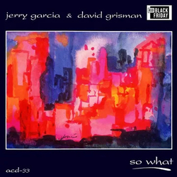 Jerry/David Grisman Garcia So What 25TH ANNIVERSARY EDITION RECORD STORE DAY RSD BLACK FRIDAY 2023 VINYL 2LP