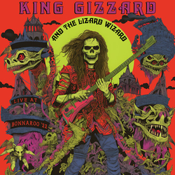 King Gizzard & The Lizard Wizard Live At Bonnaroo '22 'BUBBLEGUM & SOUR GRAPE' PURPLE MARBLED VINYL 2LP