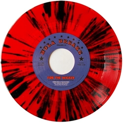 Connie & The Keystones Feat Rakaa Iriscience Price For The Wicked LIMITED RED & BLACK SPLATTERED VINYL 7INCH