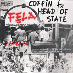 Fela/Afrika 70 Kuti Coffin For Head Of State VINYL LP + INSERT