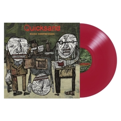 Quicksand Manic Compression REISSUE OPEN HEART' RED VINYL LP
