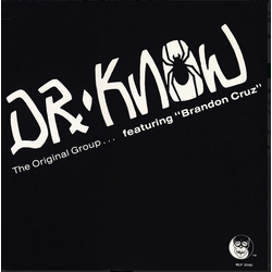 Dr Know Feat Brandon Cruz The Original Group REISSUE LIMITED 180GM RED BLACK & CLEAR SPLATTERED VINYL LP