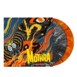 Yuji Koseki Mothra SOUNDTRACK LIMITED HEAVYWEIGHT MARBLED VINYL 2LP + INSERT