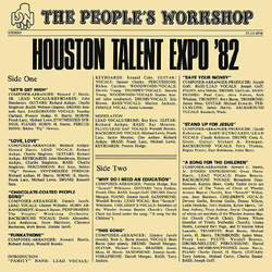 The People'S Workshop Houston Talent Expo '82 180GM VINYL LP