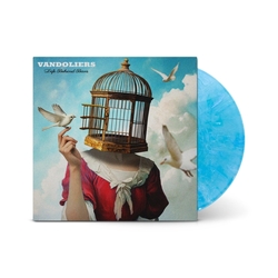 Vandoliers Life Behind Bars WHITE & BLUE SPLATTERED VINYL LP