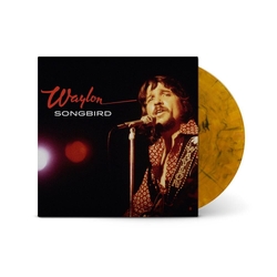 Waylon Jennings Songbird 'TIGER'S EYE' VINYL LP WITH OBI-STRIP