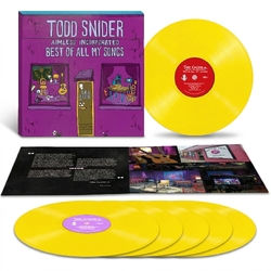 Todd Snider Best Of All My Songs LIMITED YELLOW VINYL 6LP BOX SET
