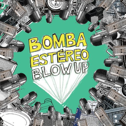 Bomba Estereo Blow Up YELLOW SPLATTERED VINYL LP