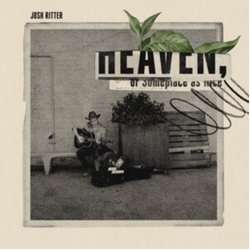 Josh Ritter Heaven Or Someplace As Nice TRANSLUCENT STRAWBERRY & BLACK SWIRL VINYL LP