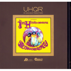The Jimi Hendrix Experience Are You Experienced REMASTERED LIMITED NUMBERED 200 GRAM CLEAR UHQR VINYL LP BOX SET + BOOKLET IN SLIP-CASE