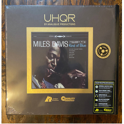 Miles Davis Kind Of Blue REISSUE LIMITED NUMBERED 200 GRAM CLEAR UHQR VINYL 2x LP BOX SET + BOOKLET