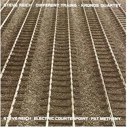 Steve/Kronos Quartet/Pat Metheny Reich Different Trains/Electric Counterpoint VINYL LP + INSERT