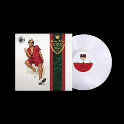 Bruno Mars 24K Magic CLEAR VINYL LP + INSERT IN EMBOSSED SLEEVE