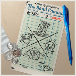 The Band Camino 4 Songs By Your Buds In The Band Camino RECORD STORE DAY RSD 2021 LIMITED CLEAR VINYL 12INCH