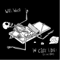 Will Wood In Case I Die A LIVE ONE RIFOLD CLEAR & BLACK MARBLED VINYL 3LP