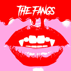The Fangs Vampire Vamp LIMITED RED VINYL 7INCH + INSERT IN SCREEN-PRINTED SLEEVE