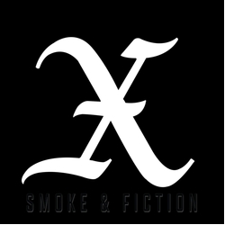 X Smoke & Fiction LIMITED BLUE VINYL LP IN DIE-CUT SLEEVE