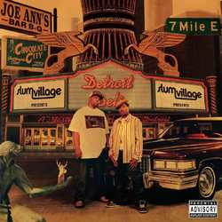 Slum Village Detroit Deli: A Taste Of Detroit RECORD STORE DAY RSD 2024 TRANSLUCENT YELLOW WITH ORANGE & GREEN SPLATTERED VINYL LP