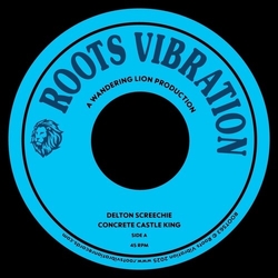 Delton/Dub Kazman Screechie Concrete Castle King VINYL 7INCH