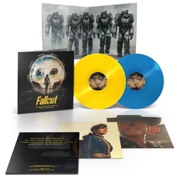 Ramin Djawadi Fallout ORIGINAL AMAZON SERIES SOUNDTRACK LIMITED YELLOW & BLUE VINYL 2LP + INSERTS