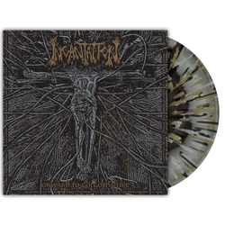 Incantation Onward To Golgotha Live SILVER & BLACK ICE SPLATTERED VINYL 2LP