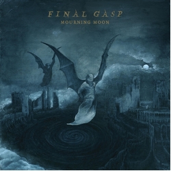 Final Gasp Mourning Moon TRANSLUCENT GREEN & BLACK GALAXY VINYL LP + INSERT LIMITED TO 250 COPIES