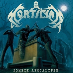 Mortician Zombie Apocalypse SEA BLUE SPLATTERED VINYL LP