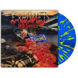 Exhumed Red Asphalt BLUE & YELLOW SPLATTERED VINYL LP