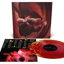 Coalesce 0:12 Revolution In Just Listening REISSUE MAROON & ORANGE MERGE VINYL LP + INSERT IN SPOT-VARNISHED SLEEVE