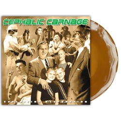 Cephalic Carnage Exploiting Dysfunction 25TH ANNIVERSARY DELUXE EDITION WHITE & GOLD MERGE VINYL 2LP