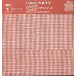 Sonic Youth Anagrama Improvisation Ajoutee VINYL LP