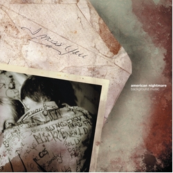 American Nightmare Background Music REISSUE LIMITED CLEAR VINYL LP + INSERT