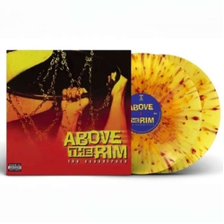 Various Above The Rim SOUNDTRACK 30TH ANNIVERSARY EDITION YELLOW ORANGE & RED SPLATTERED VINYL 2LP