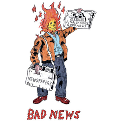 Blu Bad News VINYL LP