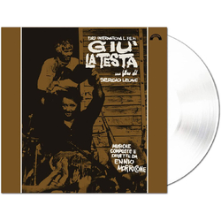 Ennio Morricone Giu' La Testa SOUNDTRACK LIMITED CLEAR VINYL LP