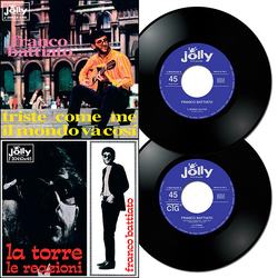 Franco Battiato The Jolly Story 1967 DOUBLE 7INCH