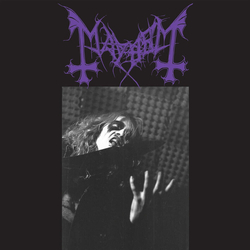 Mayhem Live In Leipzig 35TH ANNIVERSARY EDITION LIMITED TRANSPARENT PURPLE & BLACK MARBLED VINYL LP