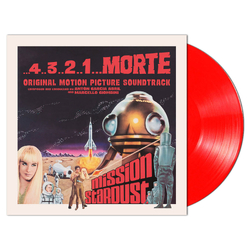 Anton Garcia/Marcello Giombini Abril 4321 Morte SOUNDTRACK REISSUE RECORD STORE DAY RSD 2025 LIMITED CLEAR RED VINYL LP + INSERT