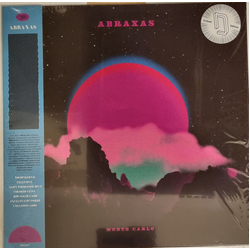 Abraxas Monte Carlo LIMITED NUMBERED BLUE & BLACK SPLATTERED VINYL LP + MP3 DOWNLOAD CODE WITH OBI-STRIP