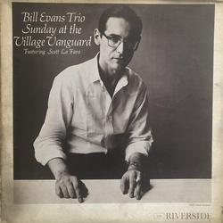 Bill Evans Sunday At The Village Vanguard REISSUE LIMITED CLEAR VINYL LP