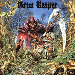 Grim Reaper Rock You To Hell REISSUE TRANSLUCENT BLUE VINYL LP