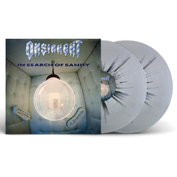 Onslaught In Search Of Sanity GREY & BLACK SPLATTERED VINYL 2LP