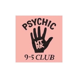 Htrk Psychic 9-5 Club REISSUE TRANSLUCENT PINK MARBLED VINYL LP + MP3 DOWNLOAD CODE WITH OBI-STRIP