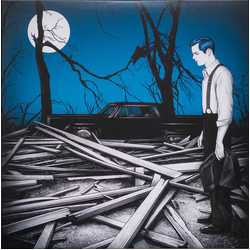 Jack White Fear Of The Dawn LIMITED BLUE MARBLED VINYL LP